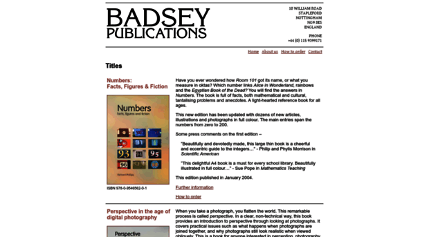 badseypublications.co.uk