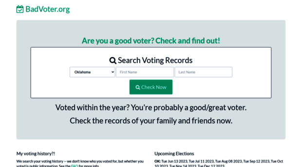 badvoter.org