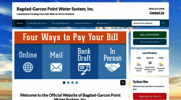 bagdad-garconpointwatersystem.net