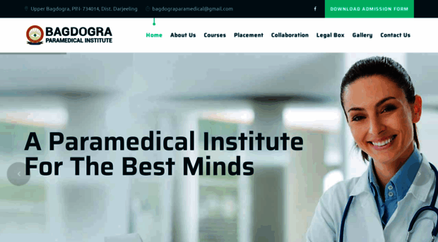 bagdograparamedicalinstitute.com