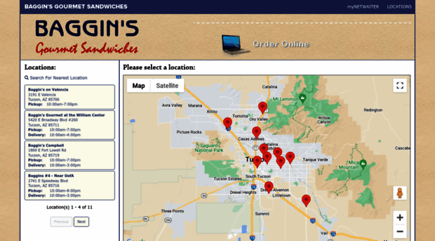 bagginsgourmetsandwiches.netwaiter.com