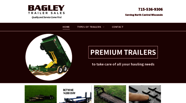 bagleytrailersales.net