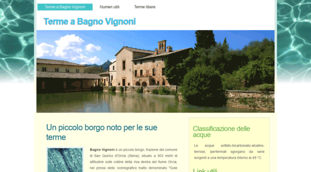 bagnovignoni-terme.net