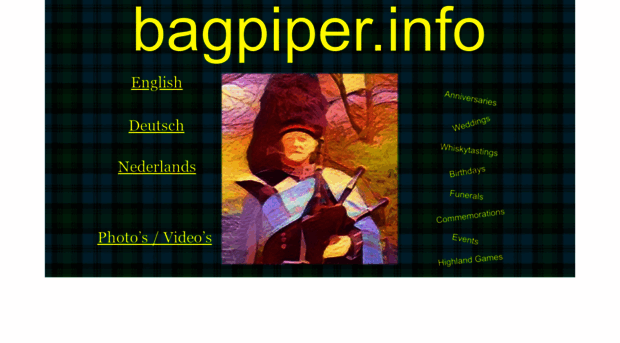 bagpiper.info