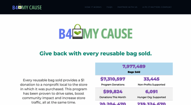 bags4mycause.com