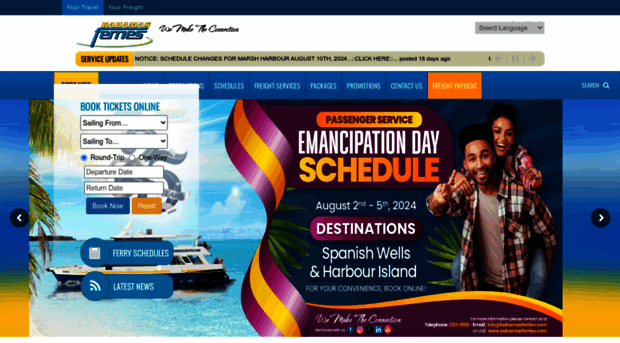 bahamasferries.com