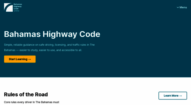 bahamashighwaycode.org