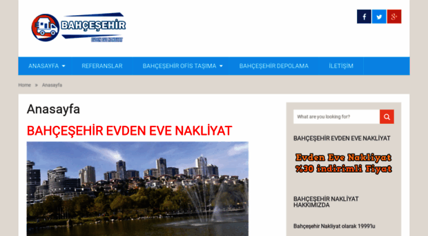 bahcesehirevdenevenakliyatim.com