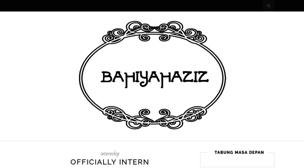 bahiyahaziz.blogspot.com