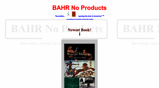 bahrnoproducts.com