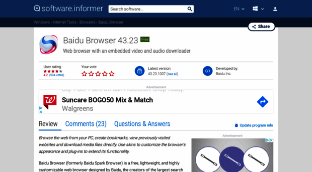 baidu-spark-browser.software.informer.com