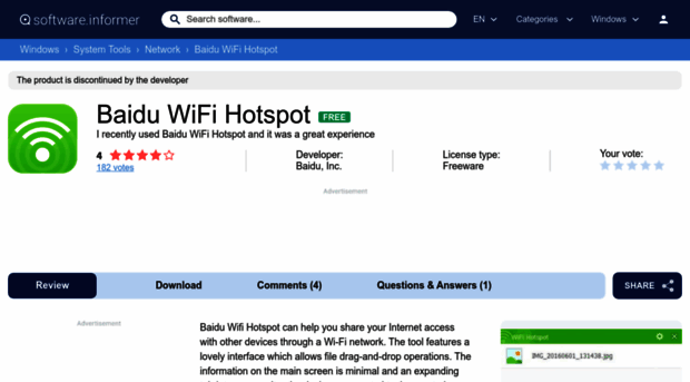 baidu-wifi-hotspot.software.informer.com