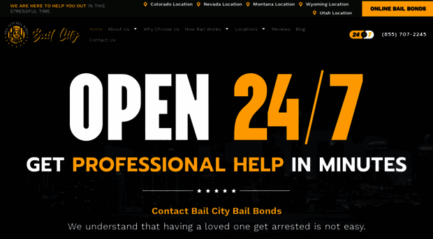 bailcitybailbonds.com