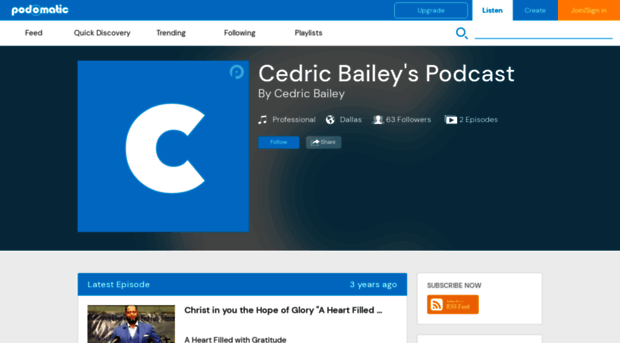 baileycedric.podomatic.com