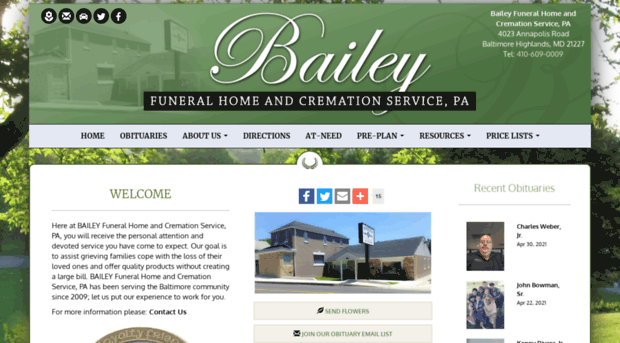 baileyfunerals.org