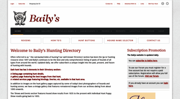 bailyshuntingdirectory.com