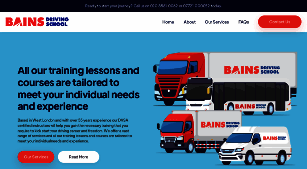 bainsdrivingschool.co.uk