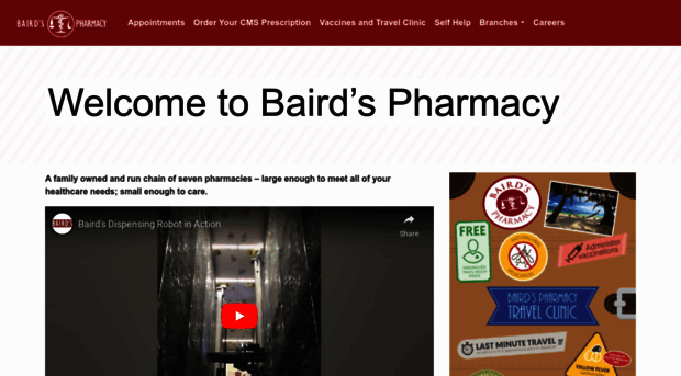 bairdspharmacy.co.uk