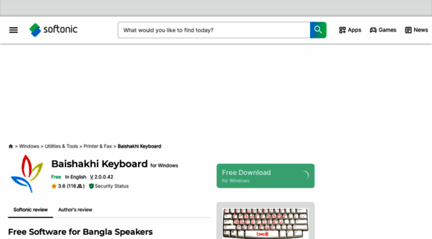 baishakhi-keyboard.en.softonic.com