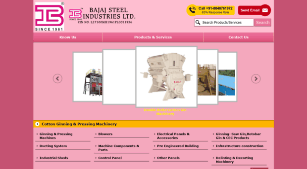 bajajsteelindustries.com