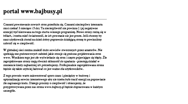 bajbusy.pl