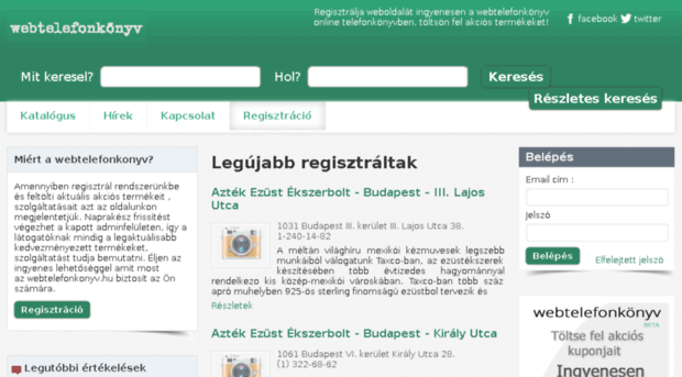 bakancs.webtelefonkonyv.hu