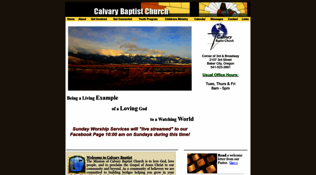 bakercalvarybaptist.com