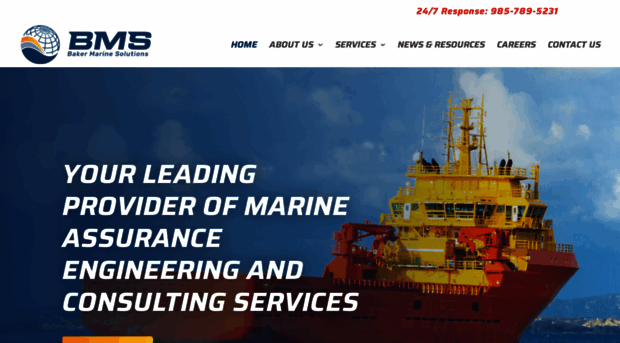 bakermarinesolutions.com