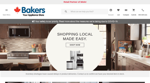 bakersappliances.ca