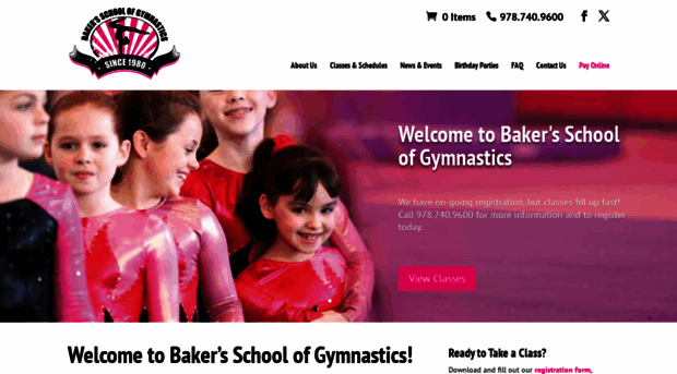 bakersgymnastics.com