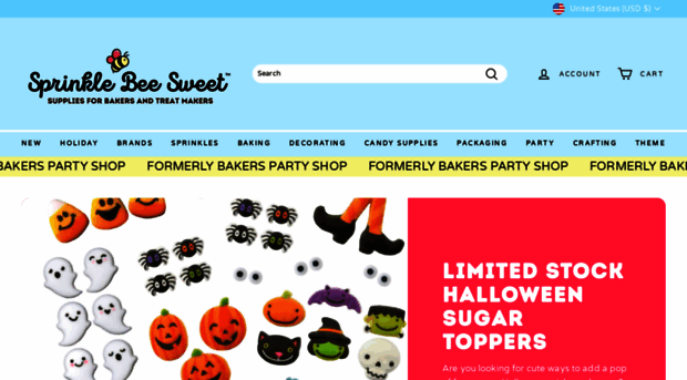 bakerspartyshop.com