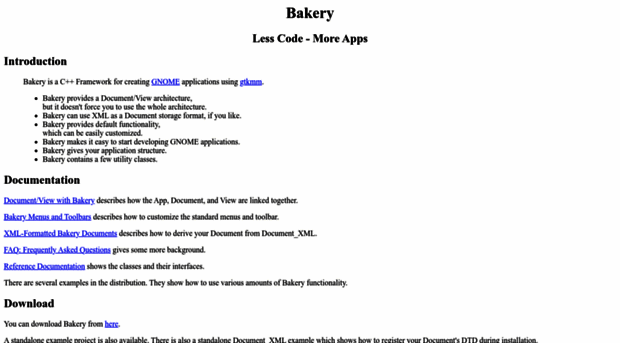 bakery.sourceforge.net