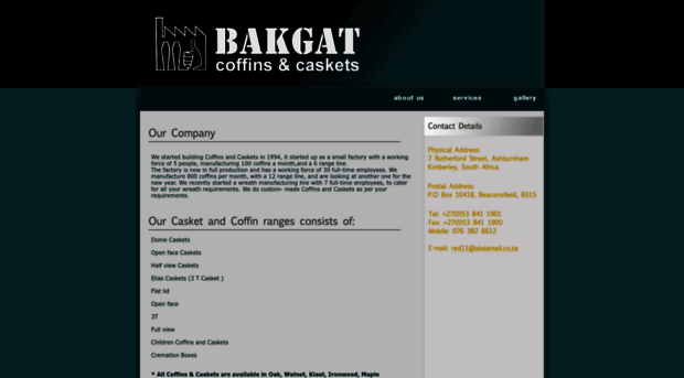 bakgatcoffins.co.za