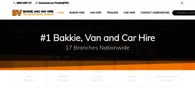 bakkieandvanhire.co.za