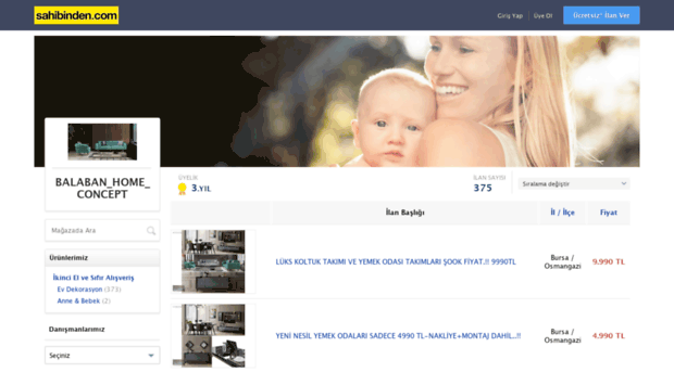 balabanhomeconcept.sahibinden.com