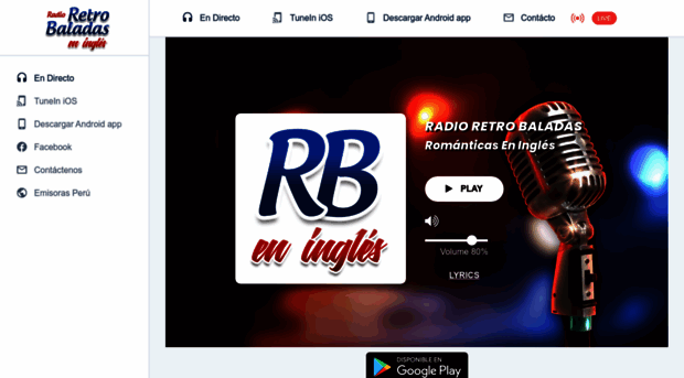 baladas.radioretroperu.com