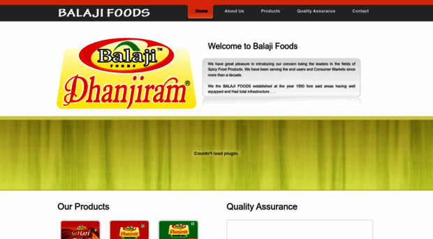 balajifoodsfmcg.com