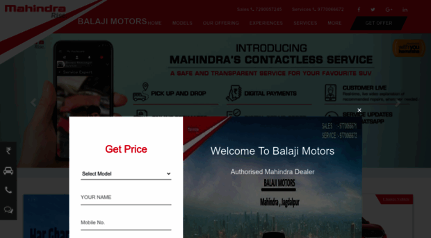 balajimotorsjagdalpur.com