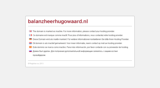 balanzheerhugowaard.nl