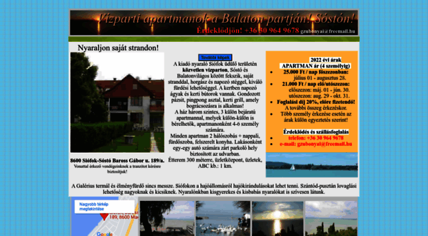 balatonparti-apartman.hu