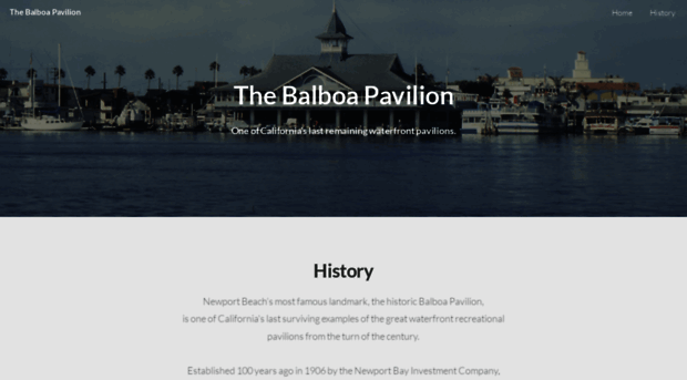 balboapavilion.com