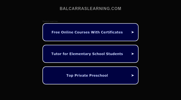 balcarraslearning.com
