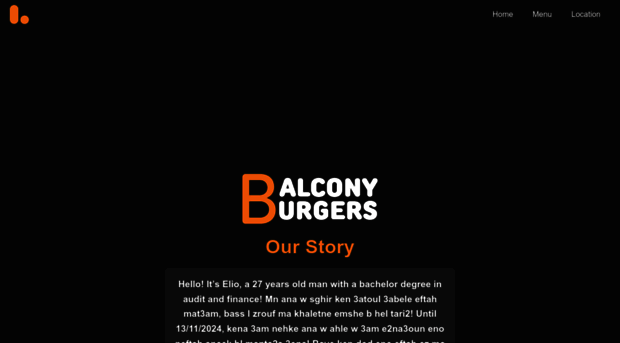balconyburgers.com