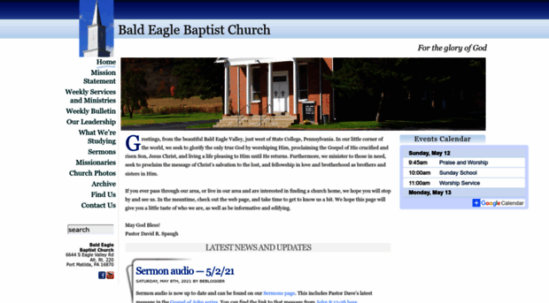 baldeaglebaptist.org