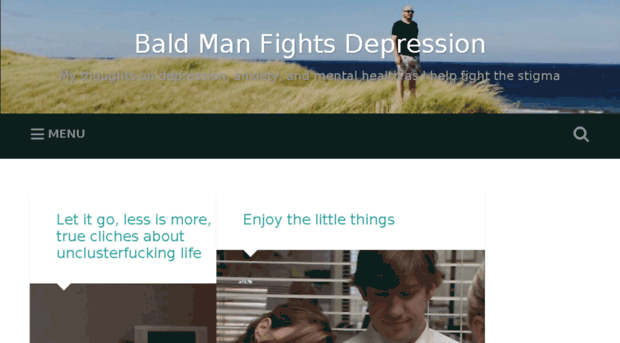 baldmanfightsdepression.com