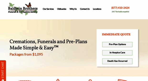 baldwincremation.com