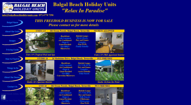 balgalbeachholidayunits.com