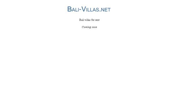 bali-villas.net