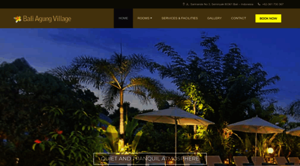 baliagungvillagehotel.com