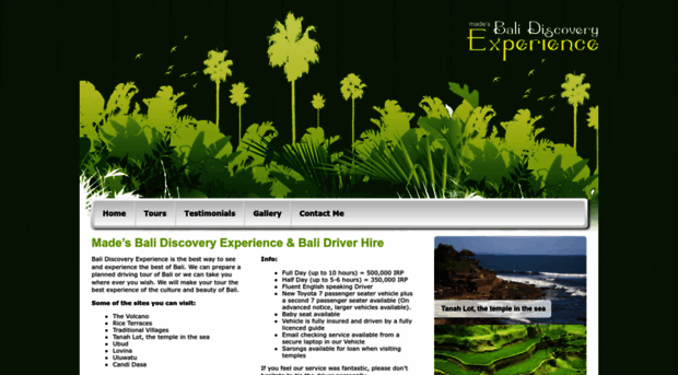 balidiscoveryexperience.com